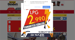 Desktop Screenshot of karamangundem.com
